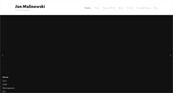 Desktop Screenshot of jonmalinowski.com